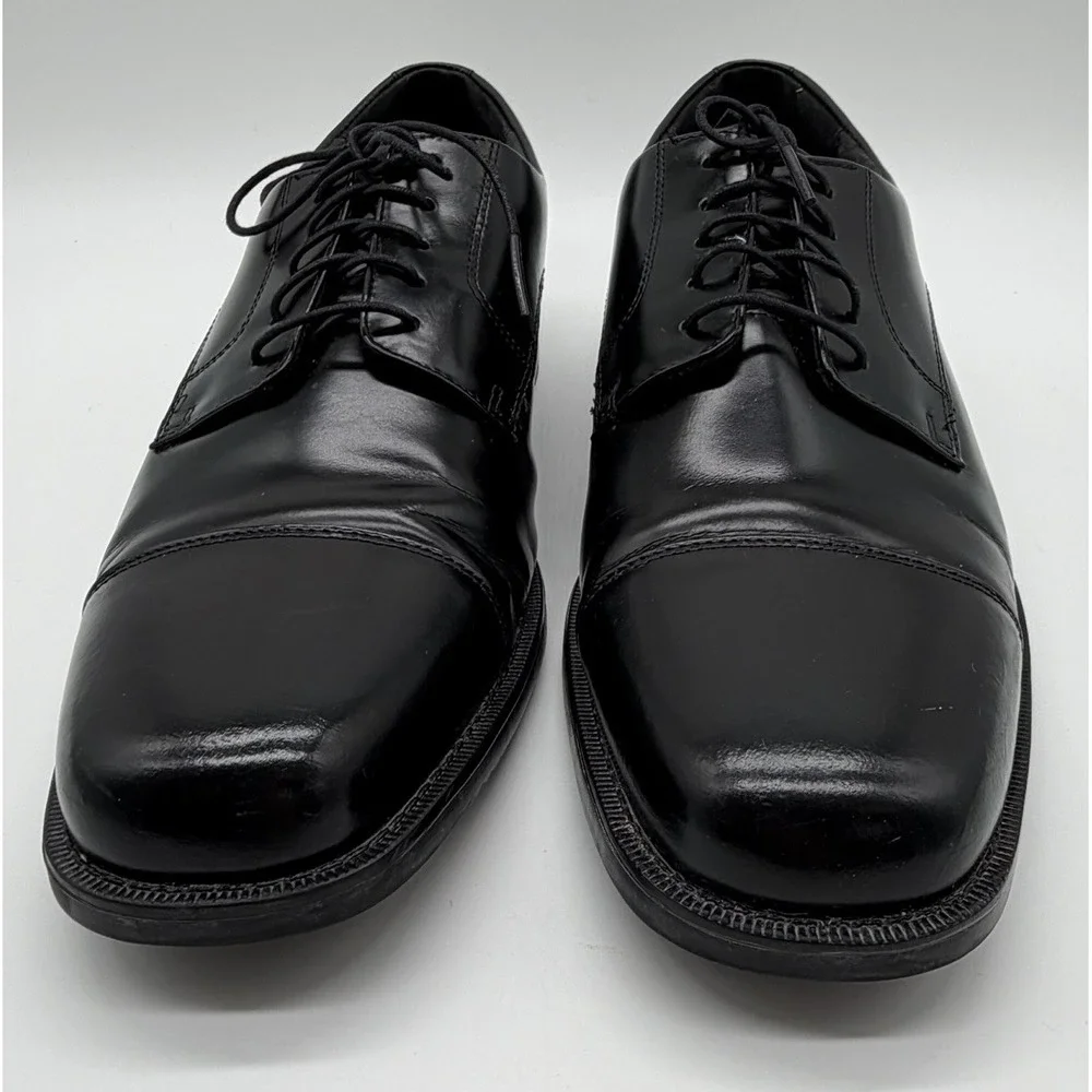 Bostonian Shoes Mens Black Sz 11M Lace Up Dress 22365